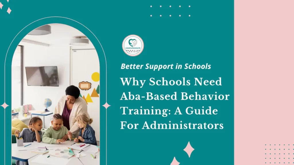 School Behavior Training: A Guide for School Administrators